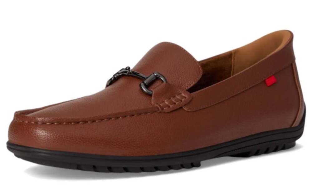 Marc Joseph New York Mens Elliot Road Loafers Size 8.5 Wide Brown Leather NIB